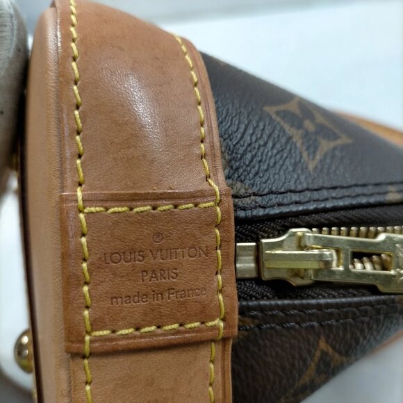 Louis Vuitton Alma BB brown Monogram Hand Bag mon-1129-091025 - Picture 5 of 16